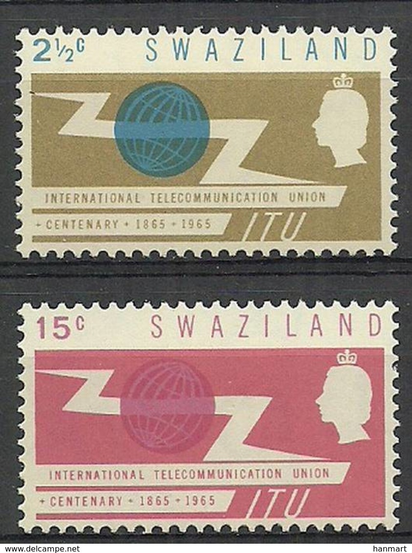 Swaziland 1965 Mi 115-116 MNH ( ZS6 SWZ115-116 ) - Andere & Zonder Classificatie