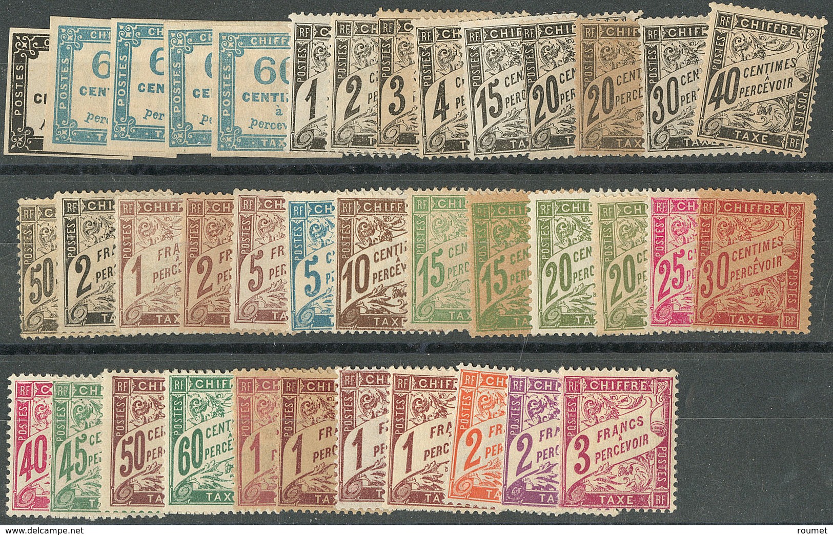 * Lot. 1870-1935, Entre Les N°4 Et 42, Des Ex (*), Tous états - Other & Unclassified