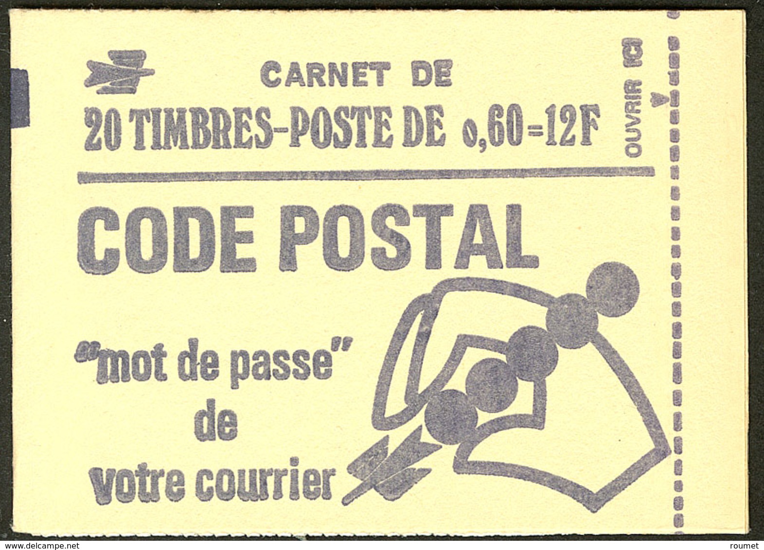 ** Sans Phospho. No 1815-C2, Carnet De 20t. - TB - Andere & Zonder Classificatie