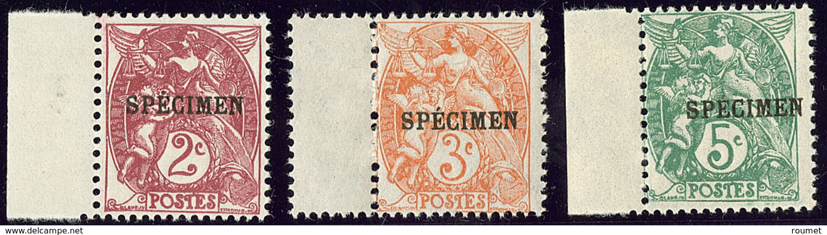 ** SPECIMEN. Nos 63 à 65, Tous Bdf. - TB - Cursussen