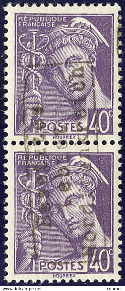 * No 2, Paire Verticale. - TB. - R - War Stamps