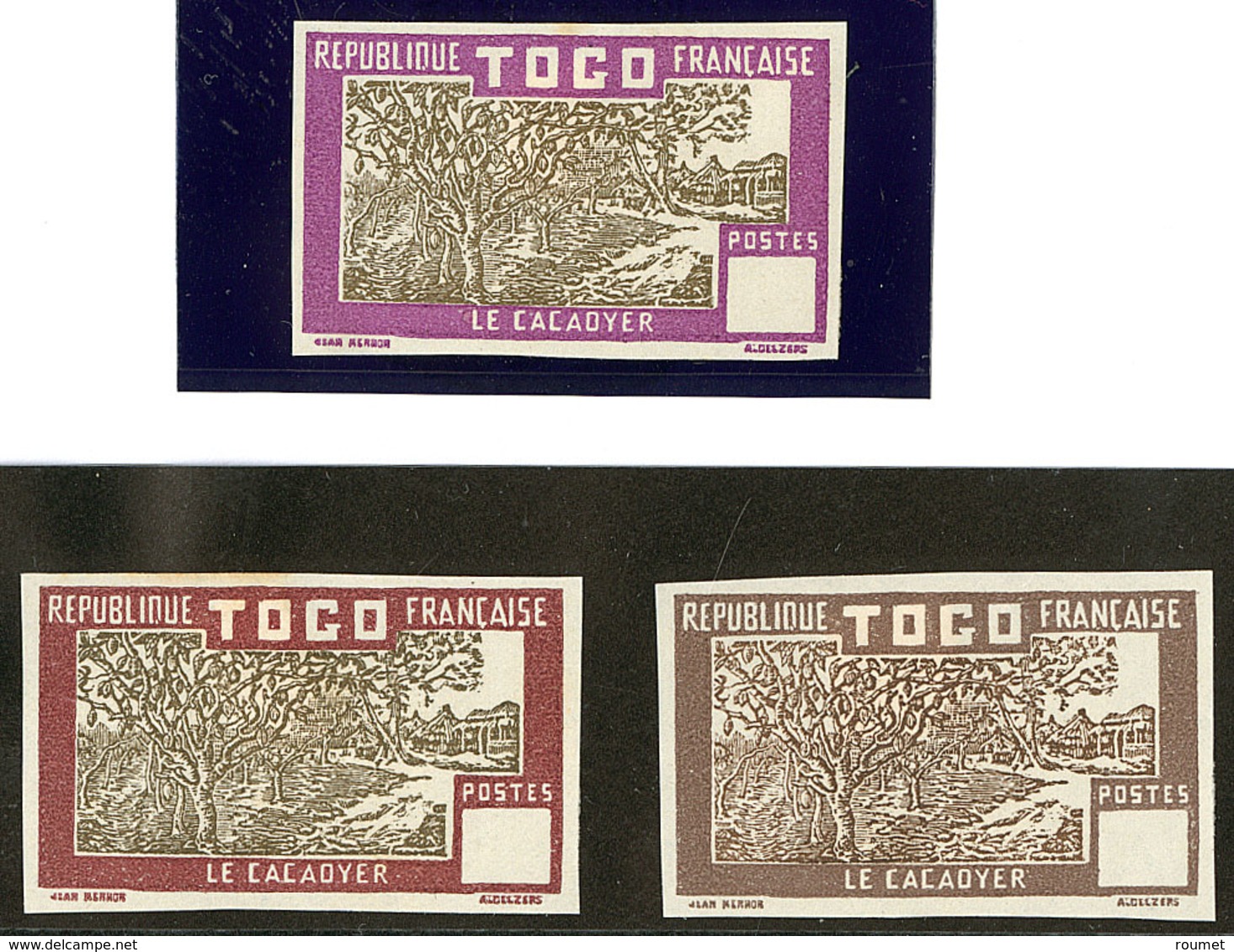 (*) Togo. Type N°130, Trois Bicolores Différents. - TB - Andere & Zonder Classificatie