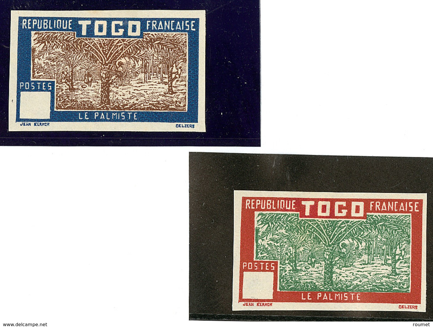 (*) Togo. Type N°141, Deux Bicolores Différents. - TB - Andere & Zonder Classificatie