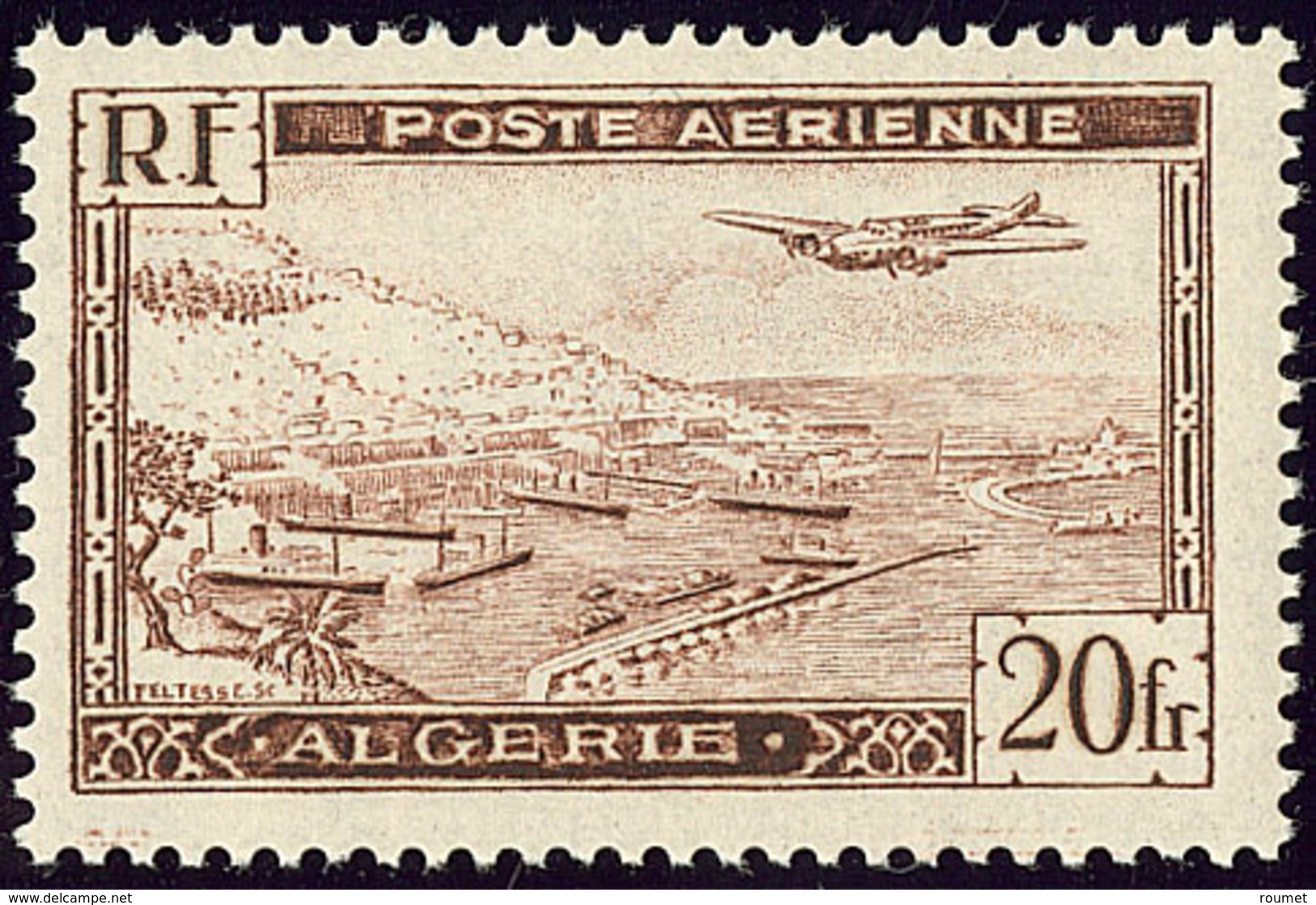 ** Poste Aérienne. Type II. No 4A. - TB - Autres & Non Classés