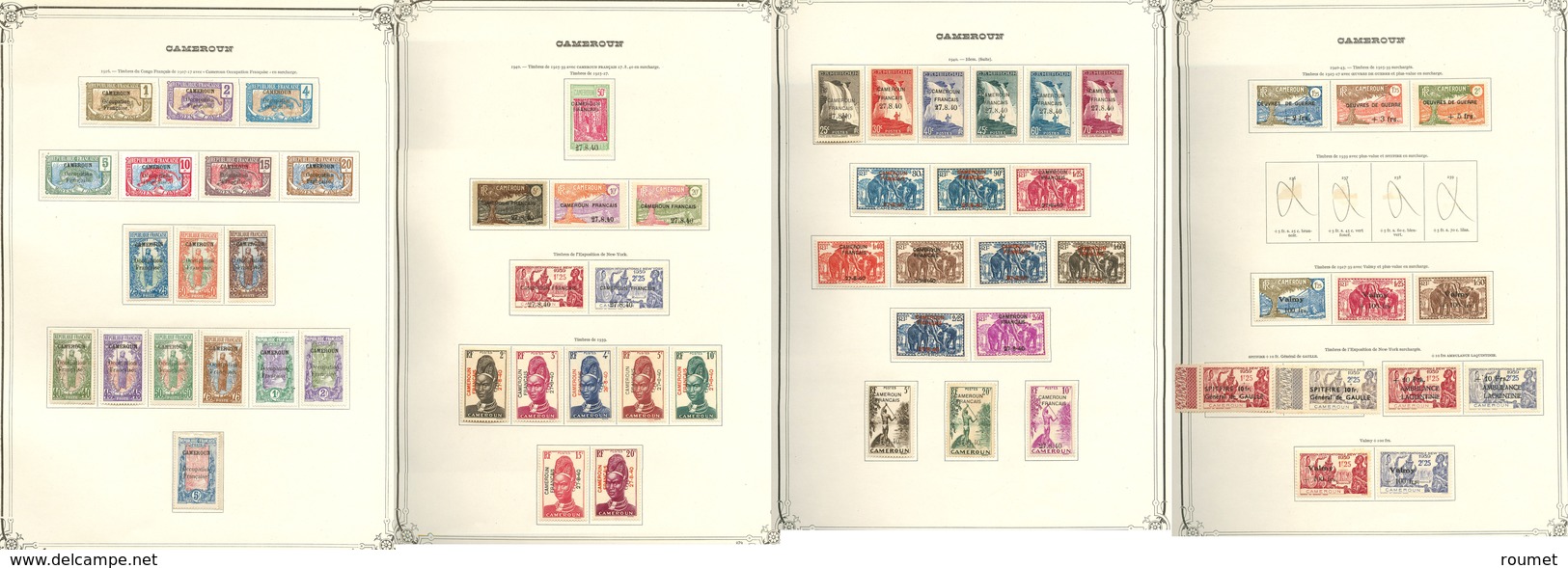 * Collection. 1916-1962 (Poste, PA, BF, Taxe), Complète Sauf Poste 236 à 239. - TB - Sonstige & Ohne Zuordnung