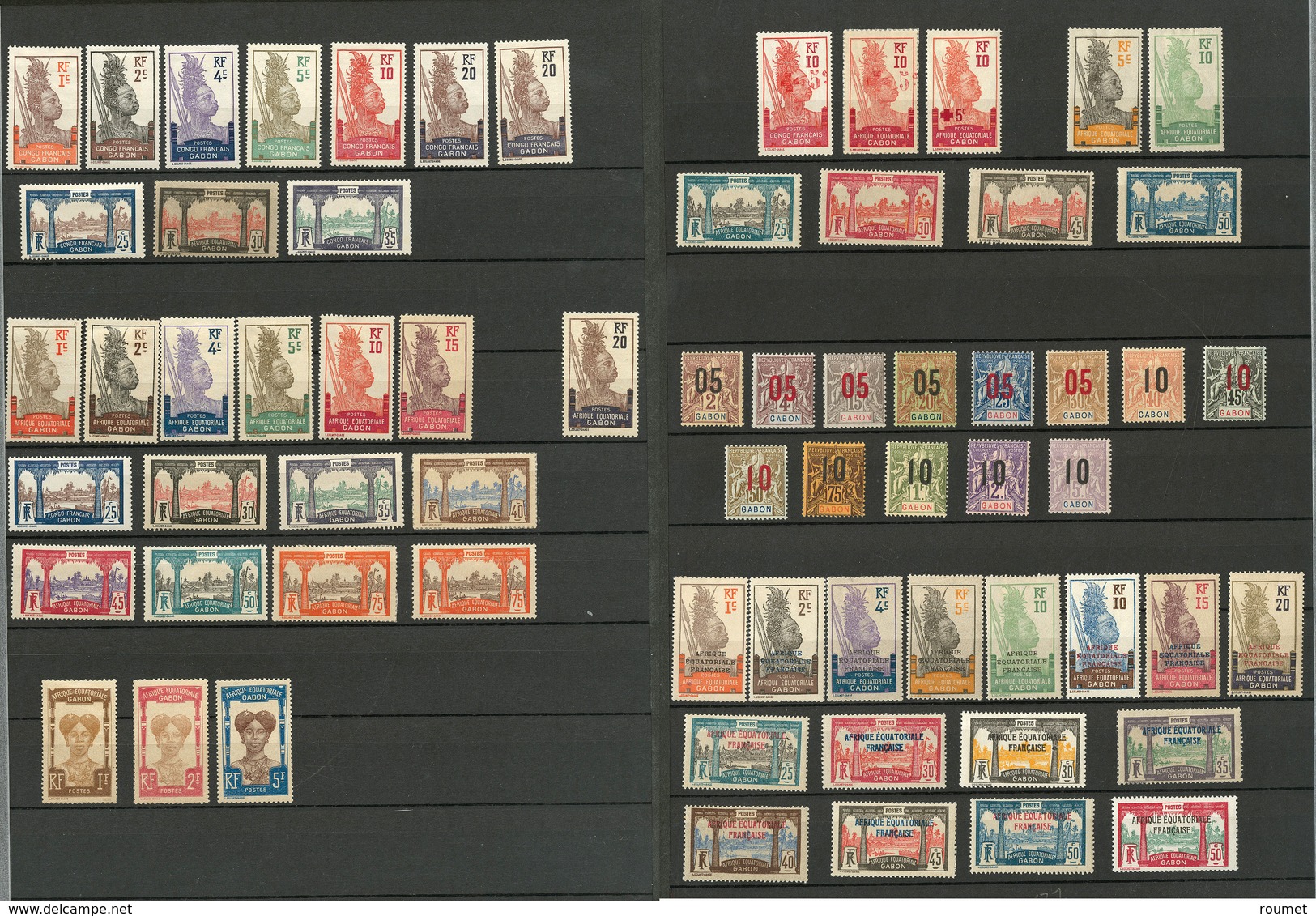 * Collection. 1904-1933 (Poste, Taxe), Valeurs Moyennes Et Séries Complètes. - TB - Sonstige & Ohne Zuordnung
