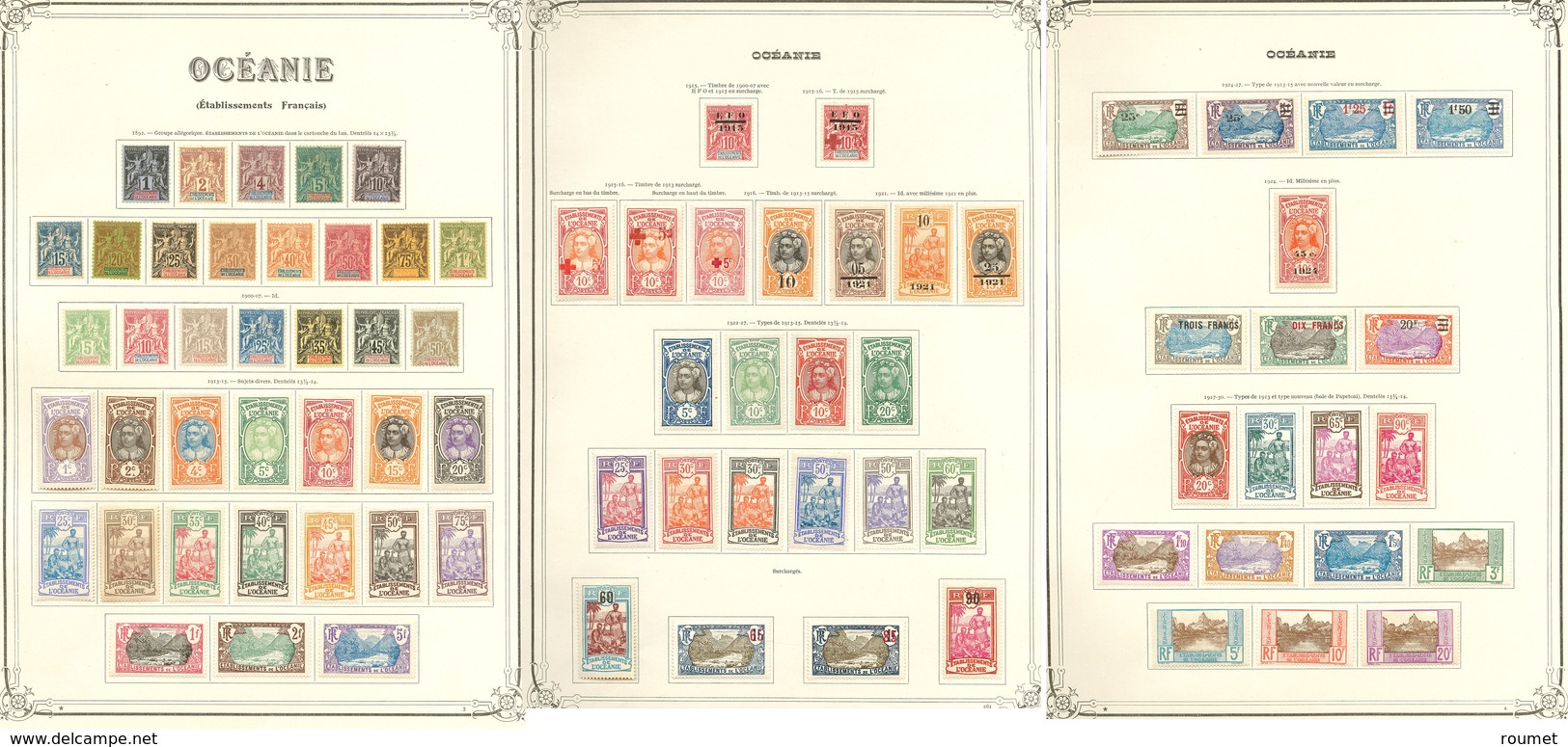 * Collection. 1892-1956 (Poste, PA, Taxe, BF), Complète. - TB - Autres & Non Classés