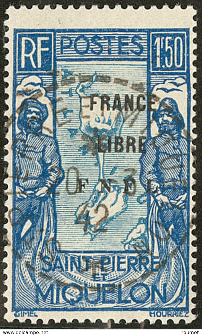 France-Libre. No 288, Obl Cad Central 20.3.42. - TB. - R - Autres & Non Classés