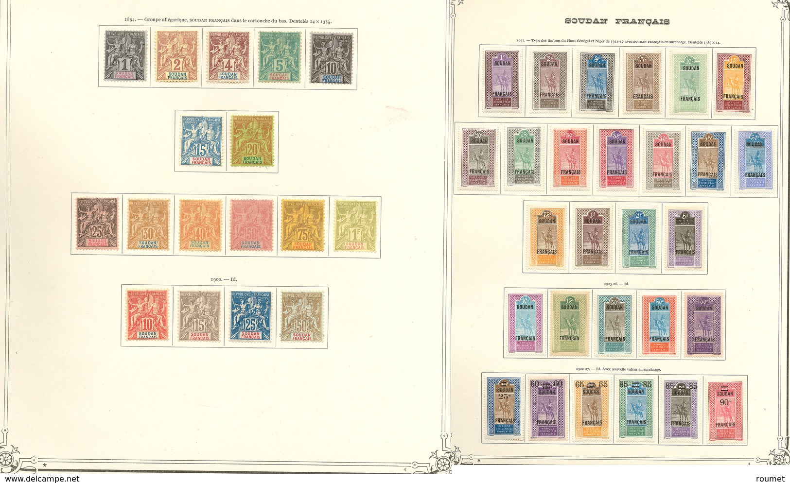 * Collection. 1894-1944 (Poste, PA, Taxe, BF), Complète. - TB - Andere & Zonder Classificatie