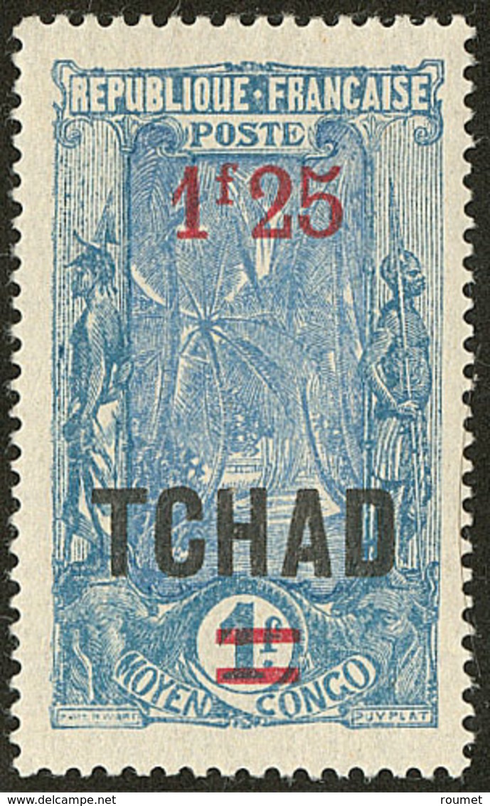 * TCHAD. Sans Surcharge "AEF". No 48a. - TB - Autres & Non Classés