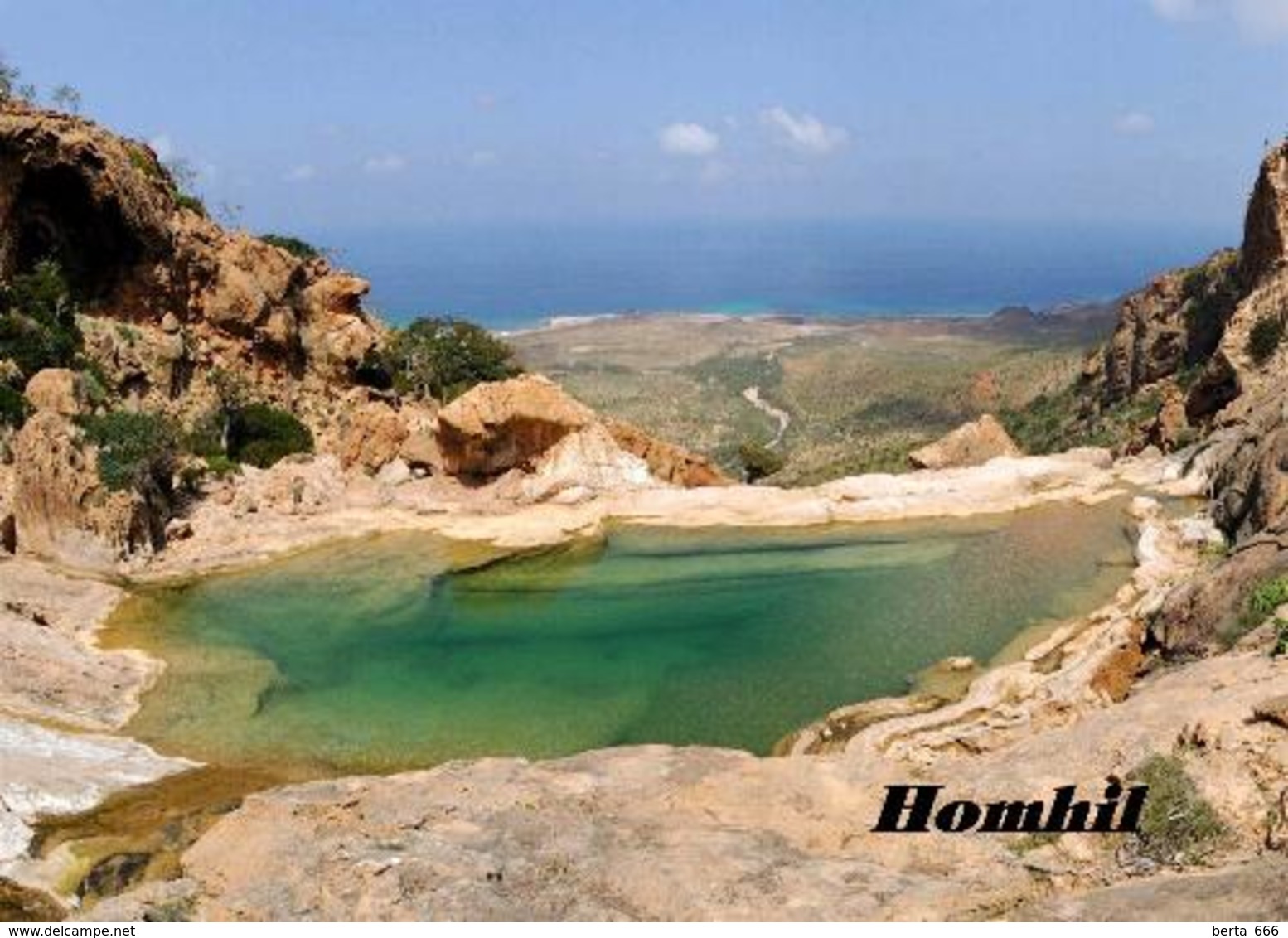 Socotra Island UNESCO Homhil Lagoon Yemen New Postcard Sokotra Insel AK - Jemen