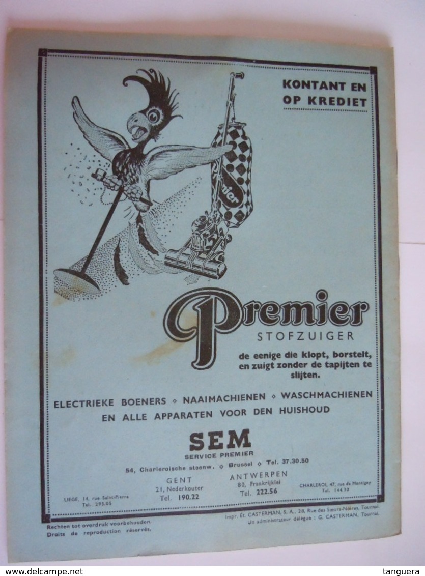 België Belgique Telefoonboek Annuaire Téléphonique 1937 Antwerpen Oost-West-Vlaanderen 2de Vervolg Supplément - Non Classificati