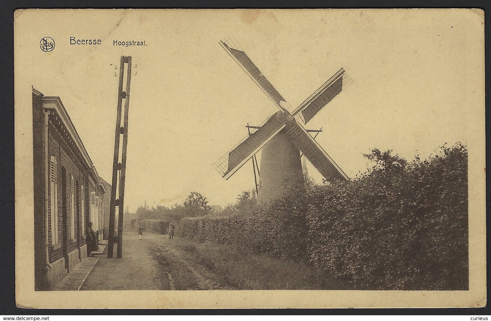 BEERSE * HOOGSTRAAT * OUDE MOLEN * ANCIEN MOULIN * 1933 - Beerse