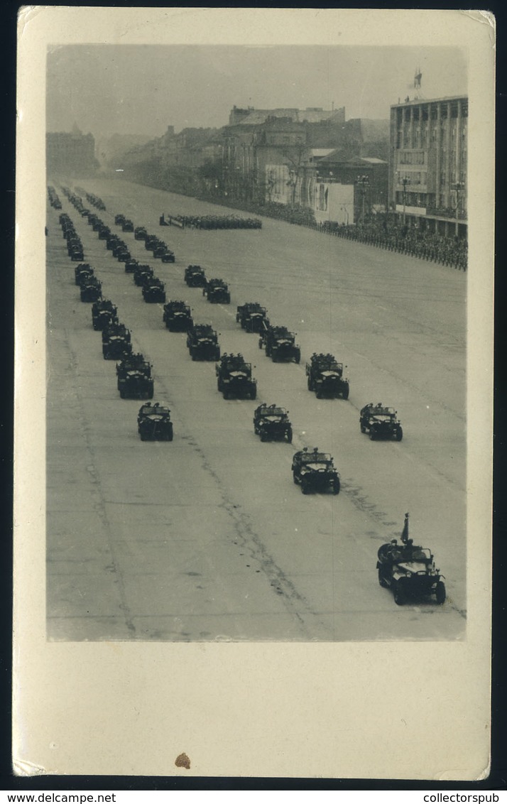 BUDAPEST 1956.04.04. Fotós Képeslap - Hungría