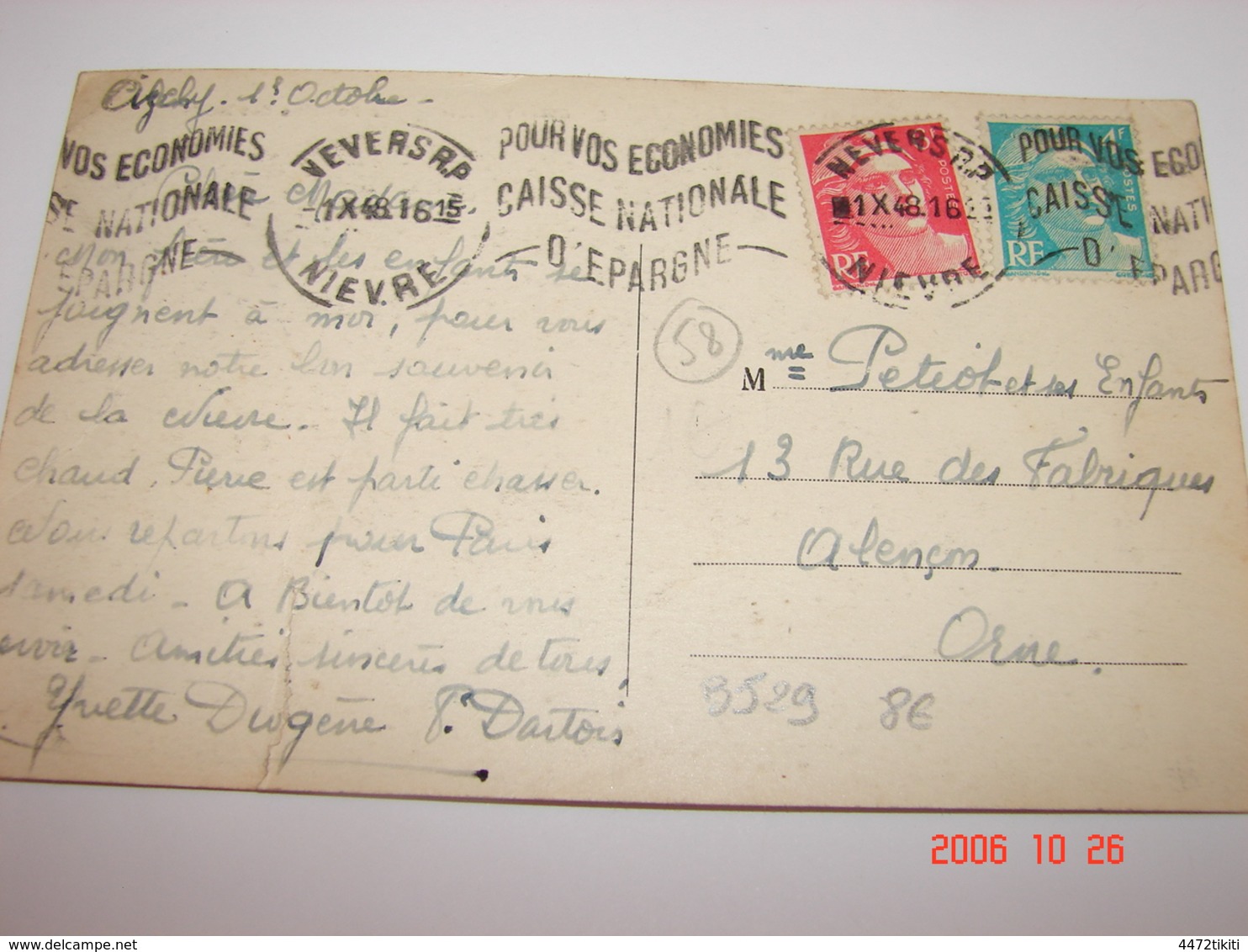 C.P.A.- Cizely (58) - La Fontaine Des Morts - 1916 - TTB (BJ 29) - Other & Unclassified