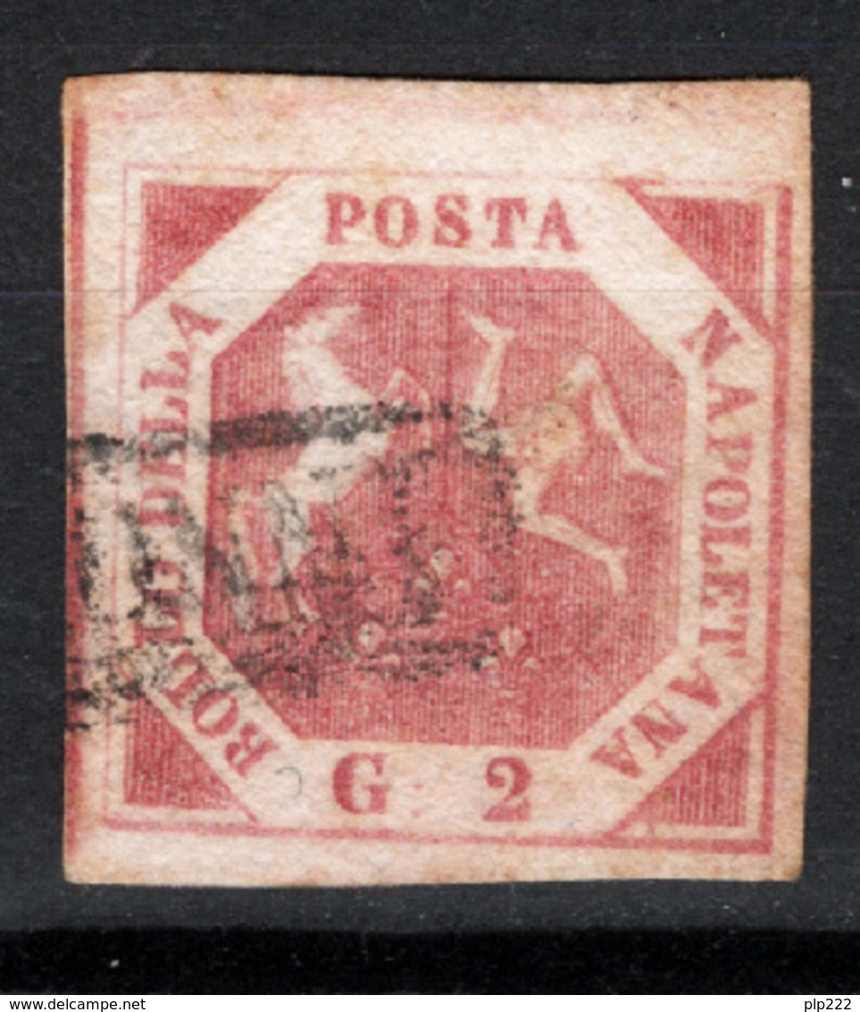 Napoli 1858 Sass.7c O/Used VF/F - Napoli