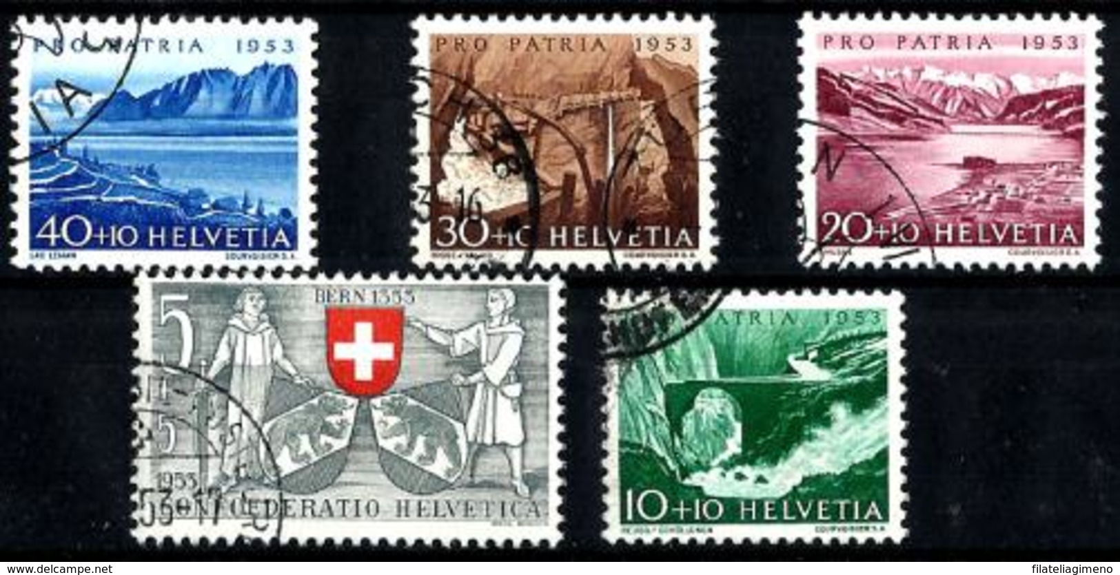 Suiza Nº 531/5 En Usado - Used Stamps