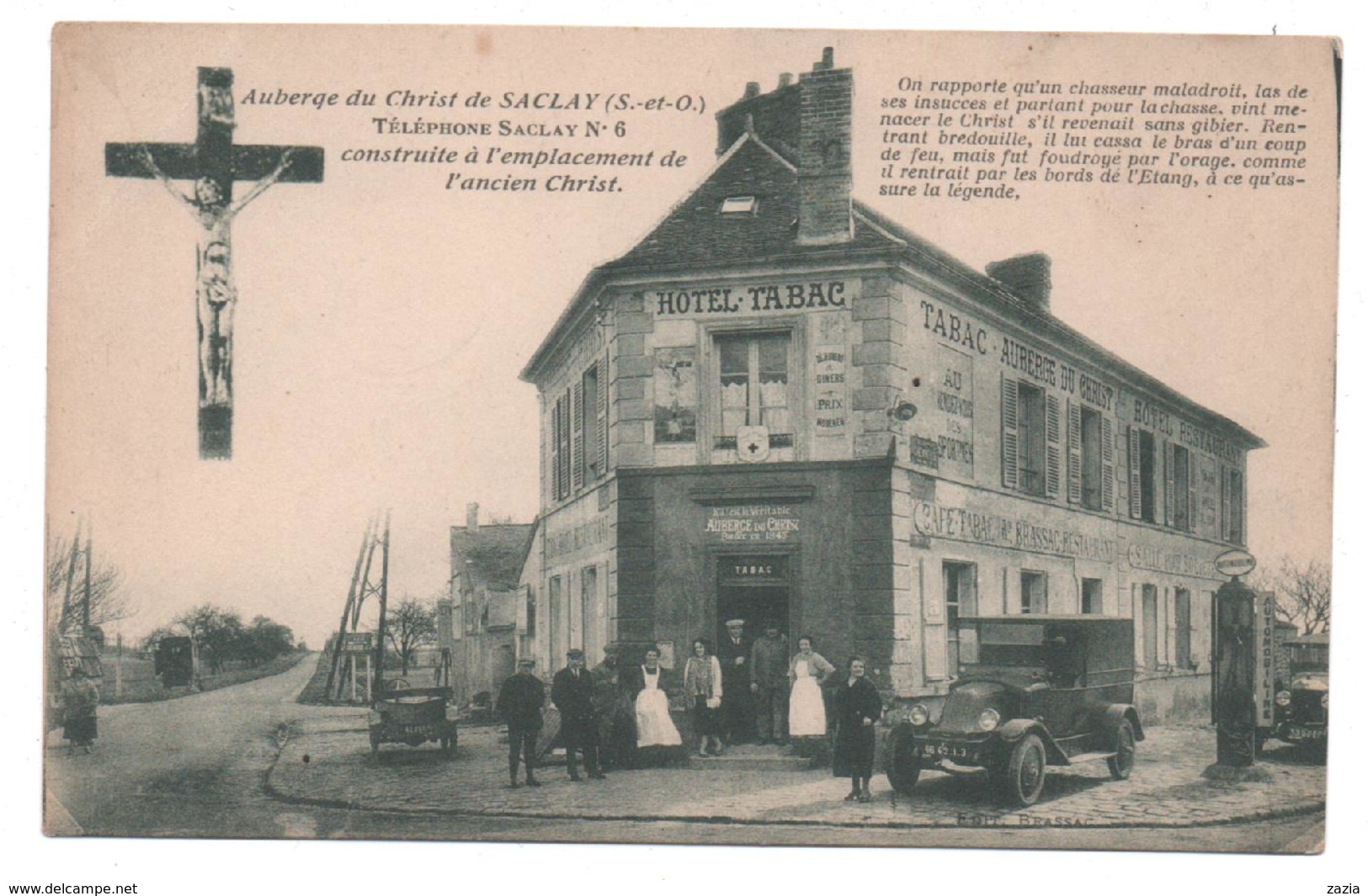 91.301/ Auberge Du Christde SACLAY - Saclay