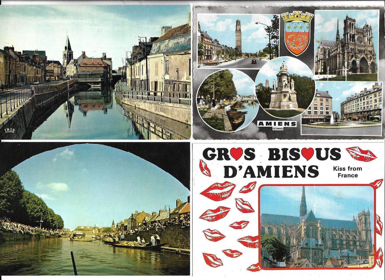 LOT  De  20  CPSM  Et  CPM  De  AMIENS  (80)     //    TBE - 5 - 99 Cartes