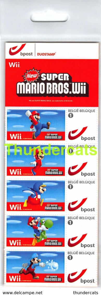 DUOSTAMP WII NEW SUPER MARIO BROS NINTENDO - Autres & Non Classés