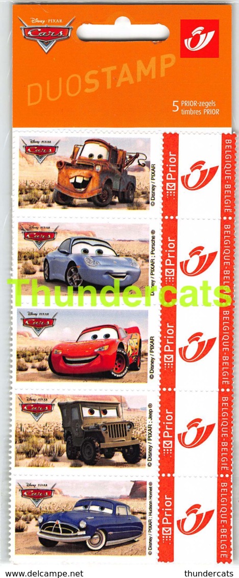 DUOSTAMP  DISNEY CARS PIXAR - Autres & Non Classés