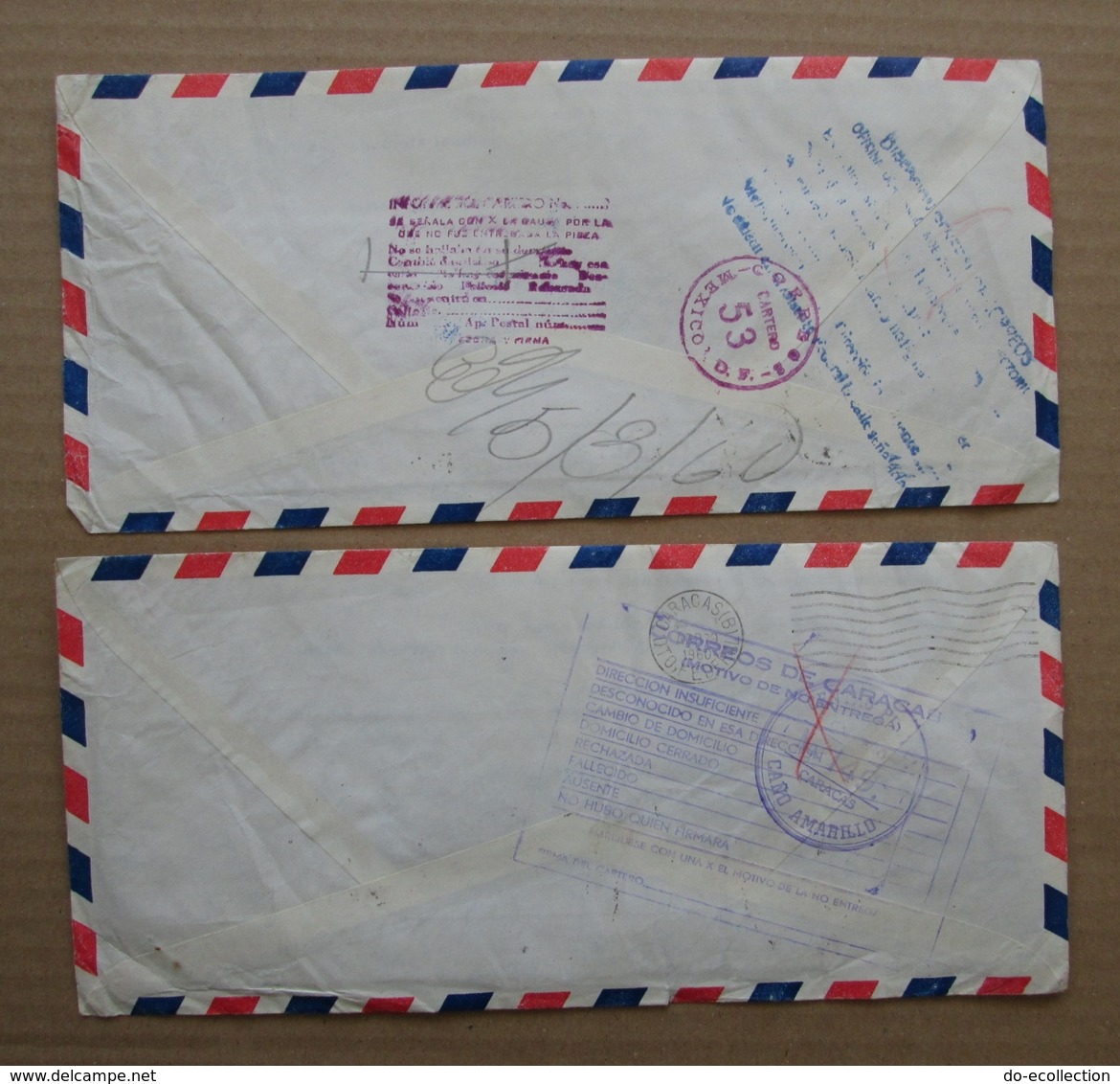 FRANCE lot 46 lettres 1917-1967 vers Niger Brésil Cuba Martinique Pérou Chili Guatemala Argentine Mexique Belgique etc