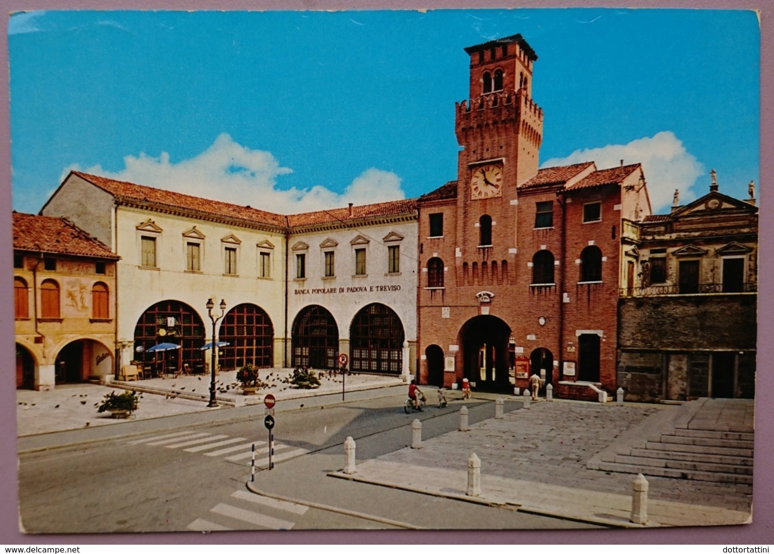 ODERZO - TREVISO - Piazza Del Popolo - Banca   Vg  V2 - Treviso