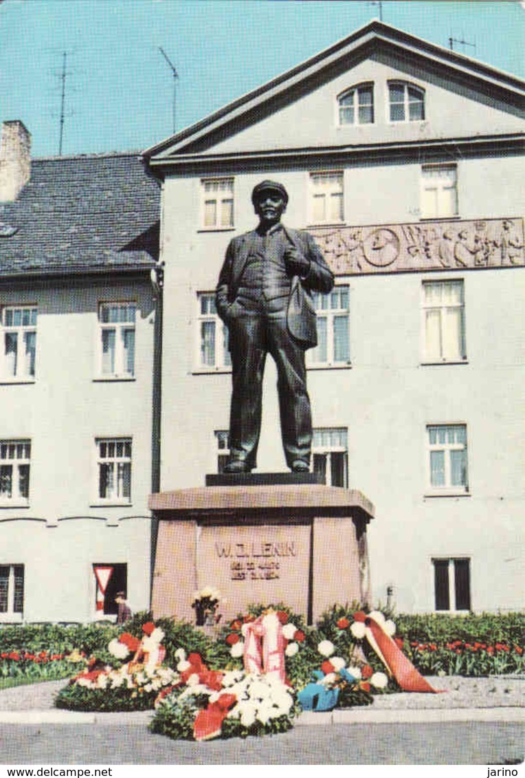 Germany > Saxony-Anhalt > Eisleben, Lenin Denkmal, Ungebraucht -unused - Eisleben