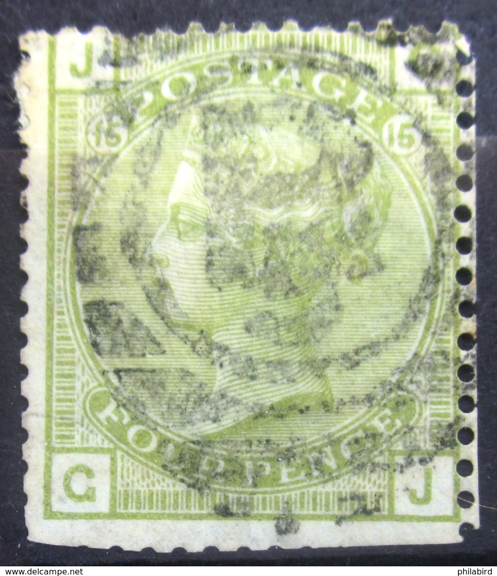 GRANDE BRETAGNE               N° 59      PLANCHE 15                  OBLITERE - Used Stamps