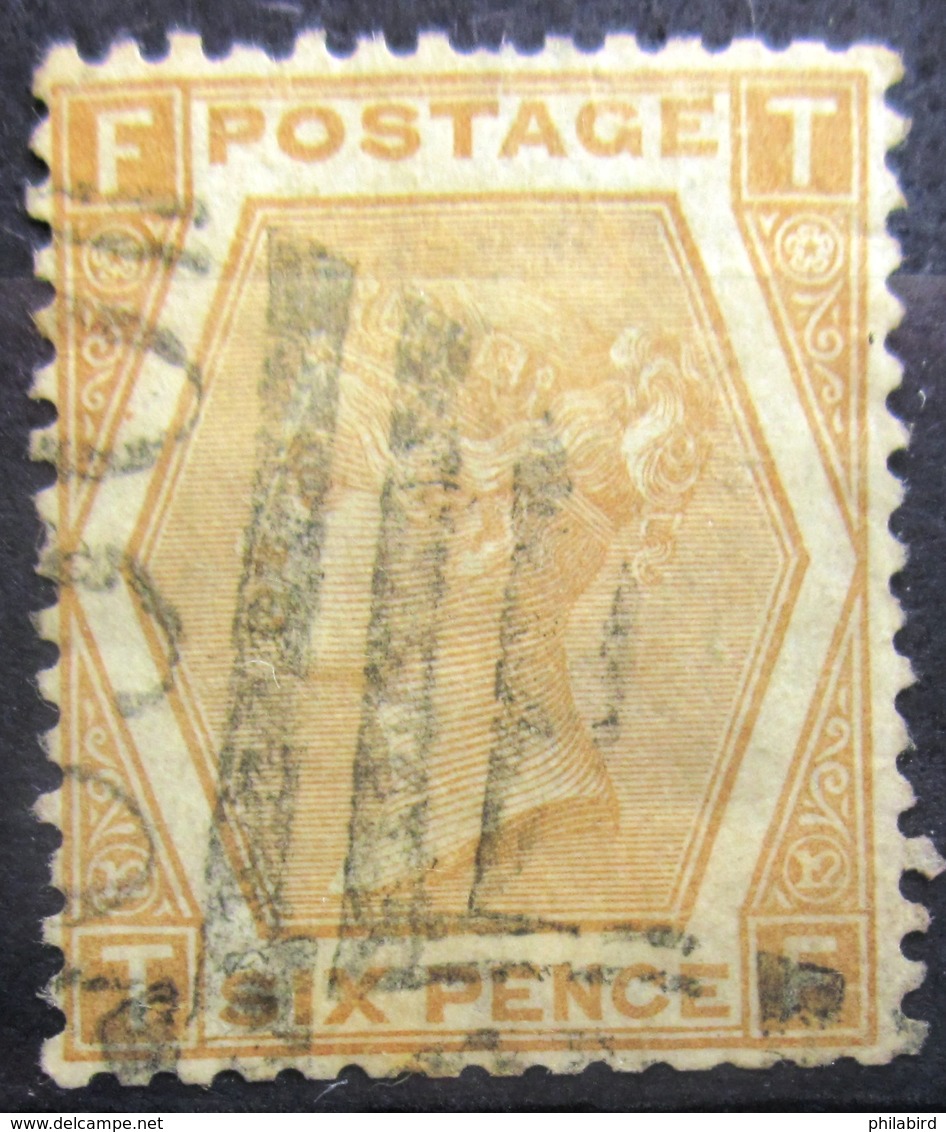 GRANDE BRETAGNE               N° 47      PLANCHE 12                  OBLITERE - Used Stamps