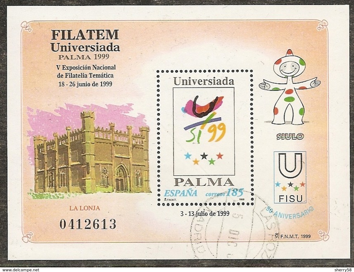 1999-ED. 3648 H.B.-FILATEM'99-USADO - Usados