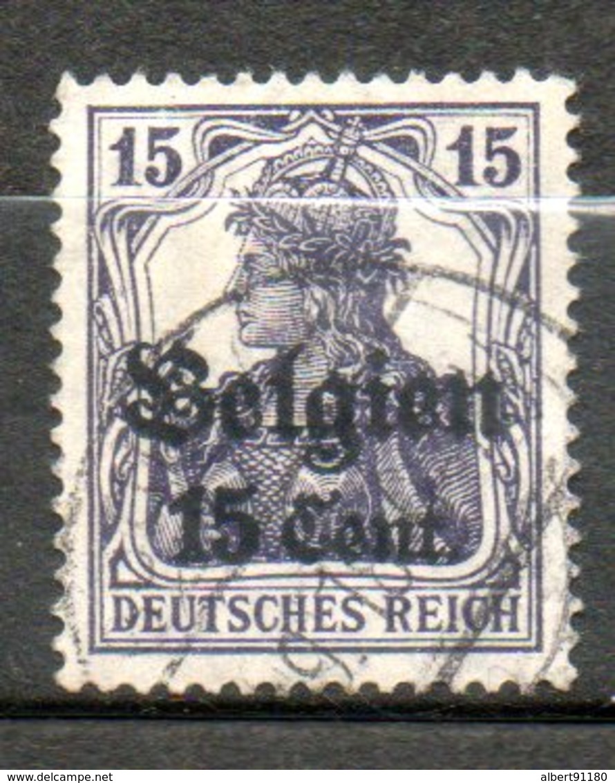 BELGIQUE  Occupation 1916-18 N°16 - Army: German