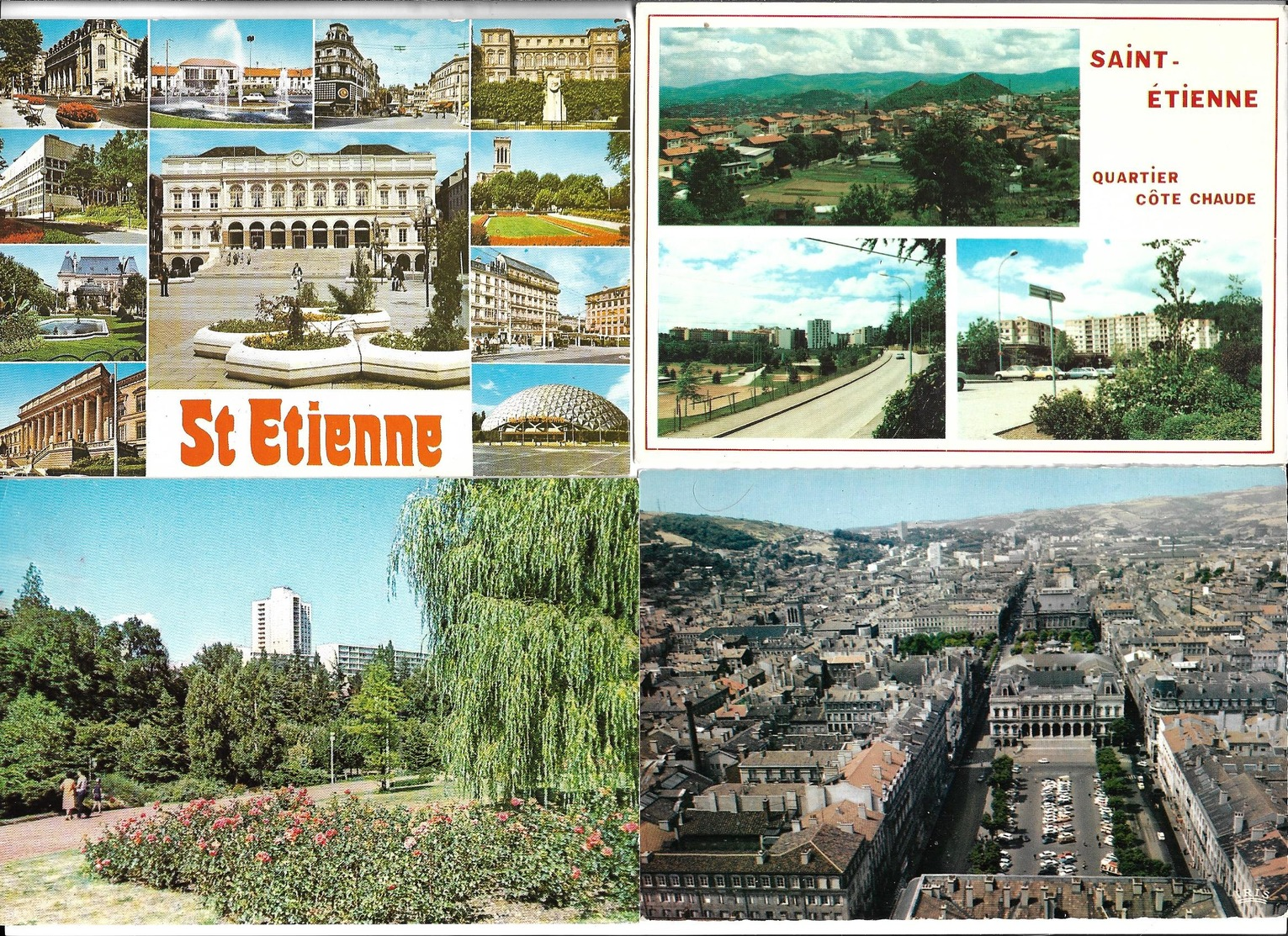 LOT  De  20  CPSM  Et  CPM  De  SAINT-ETIENNE  (42)     //   TBE - 5 - 99 Cartes