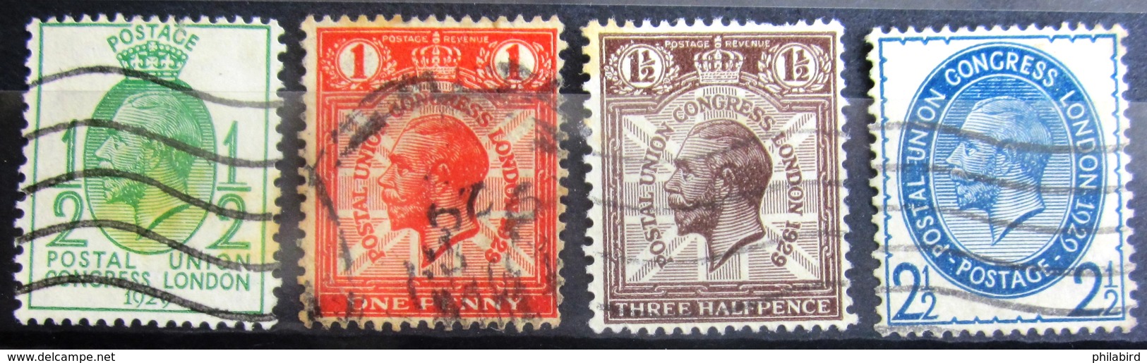 GRANDE BRETAGNE               N° 179/182                         OBLITERE - Used Stamps