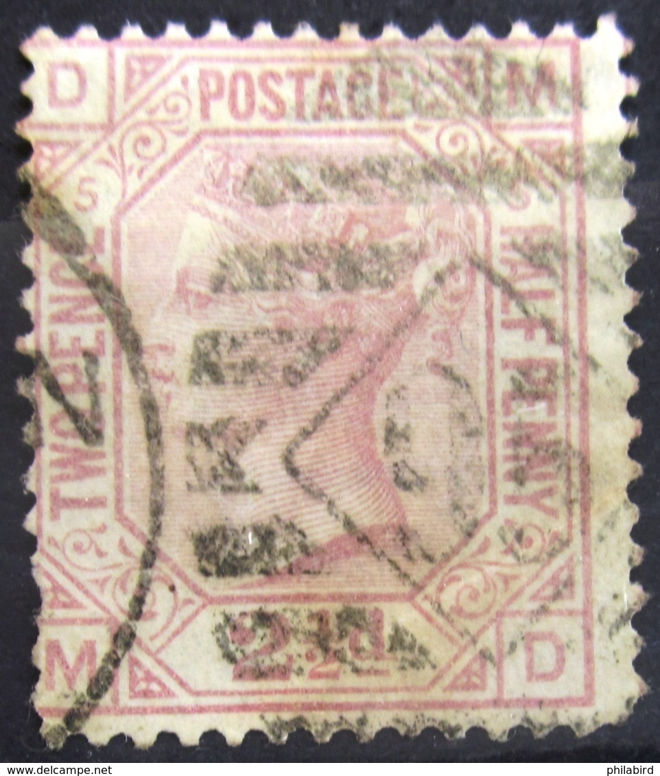 GRANDE BRETAGNE               N° 56       Planche 5                 OBLITERE - Used Stamps