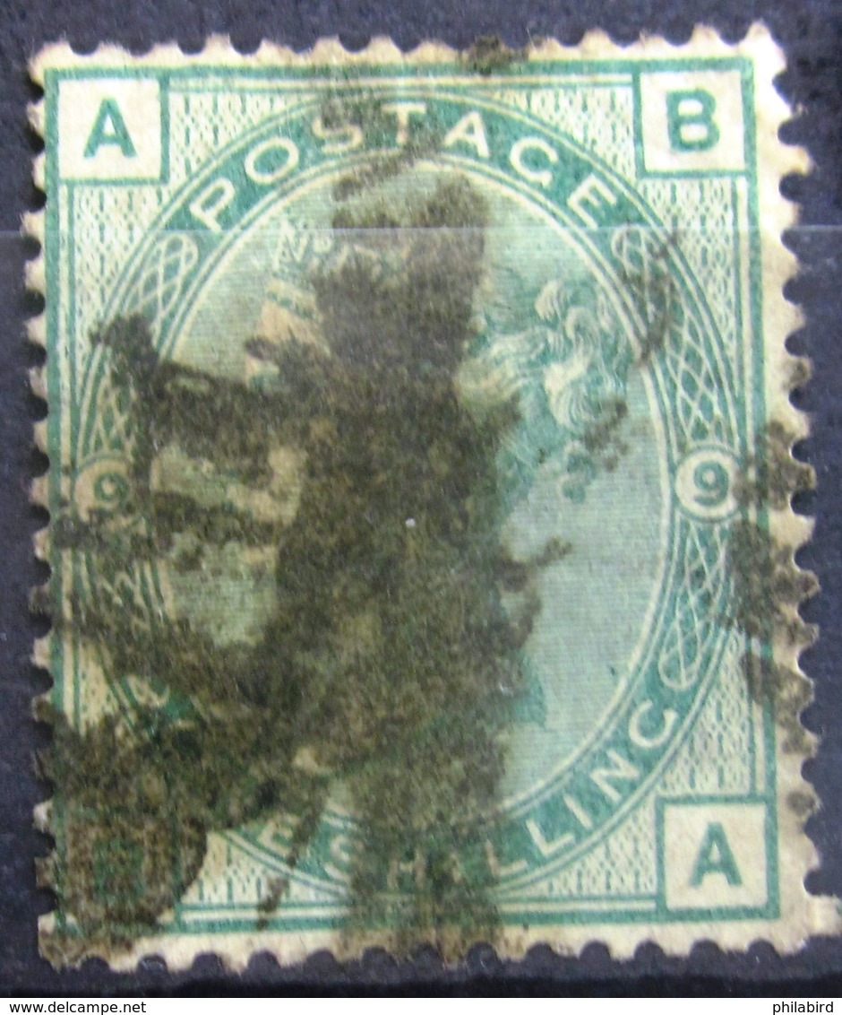 GRANDE BRETAGNE               N° 53    PLANCHE 9                        OBLITERE - Used Stamps