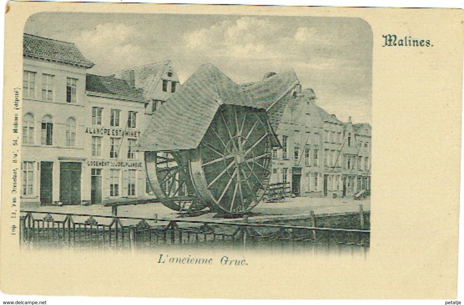 Malines , L'Ancienne Grue - Mechelen