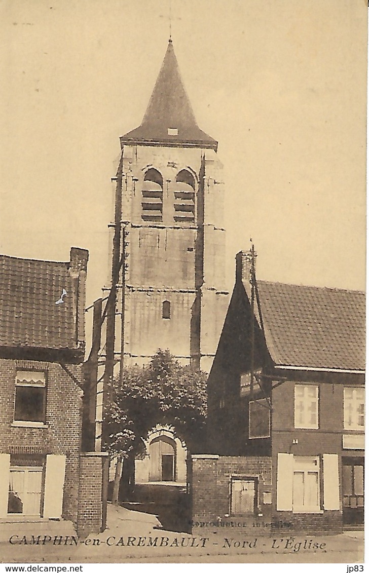 CAMPHIN EN CAREMBAULT L'EGLISE - Autres & Non Classés