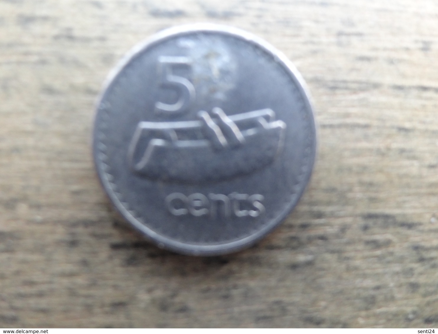 Fidji  5 Cents 1987  Km 51 - Fidji