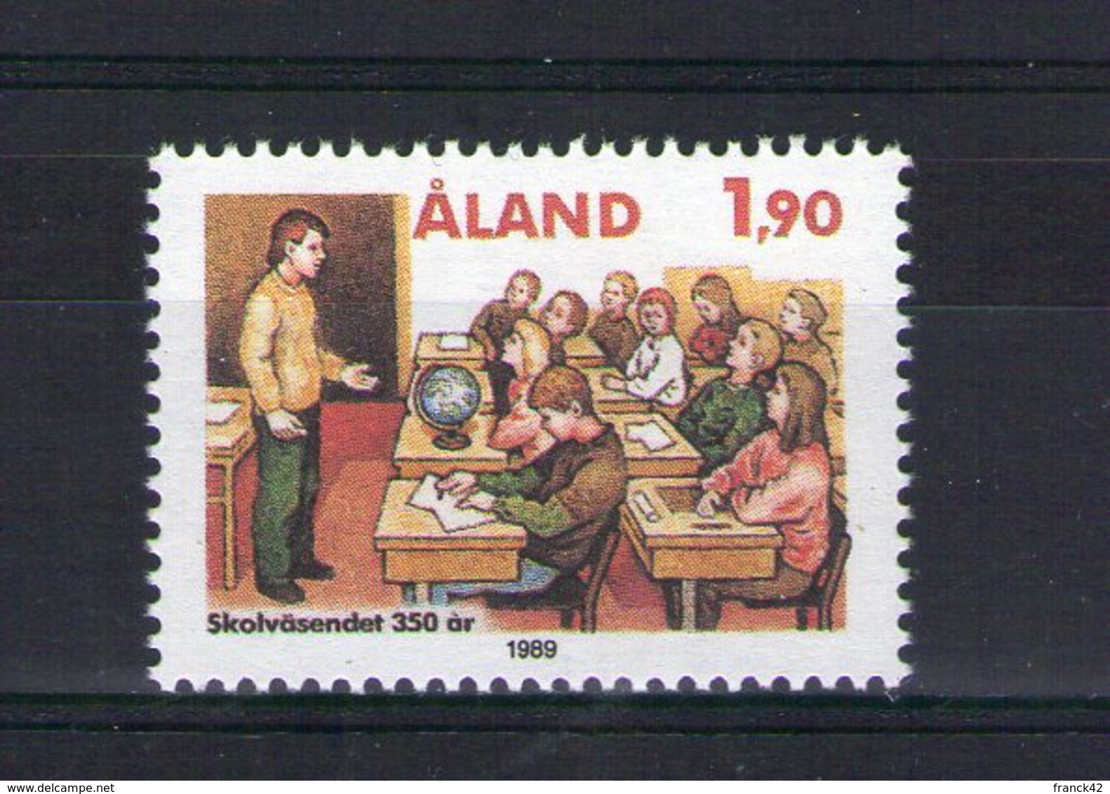 Aland. 350e Anniversaire De La Création De L'école - Aland