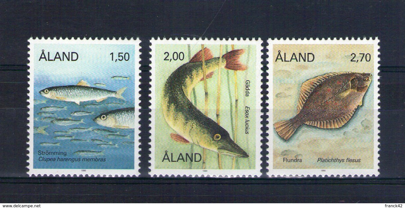 Aland. Poissons - Aland