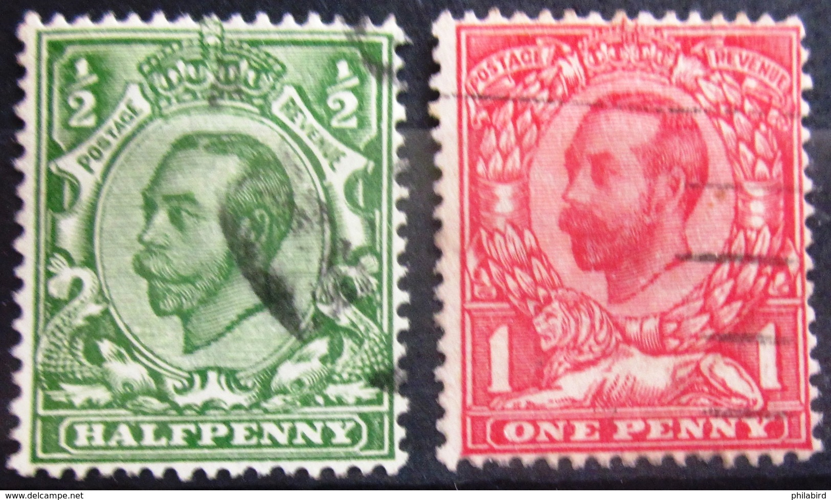 GRANDE BRETAGNE               N° 129/130                            OBLITERE - Used Stamps