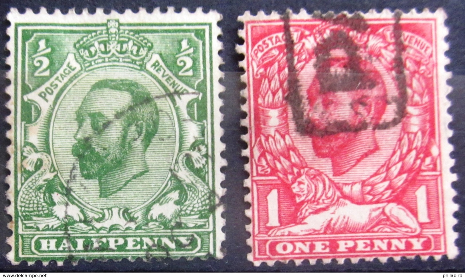 GRANDE BRETAGNE               N° 129/130                            OBLITERE - Used Stamps