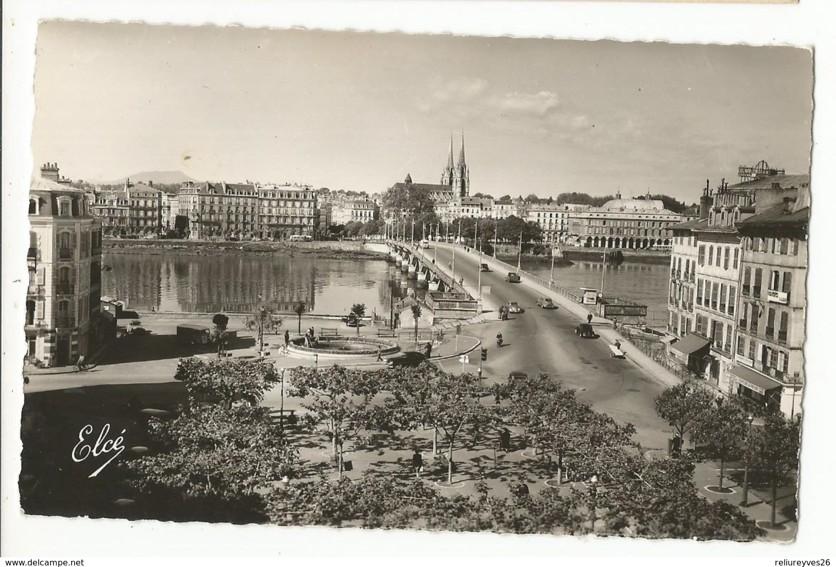 CPA D.64, N°9105, Bayonne ,vus Sur Le Pont Saint Esprit ,Ed. L. Ch - Bayonne