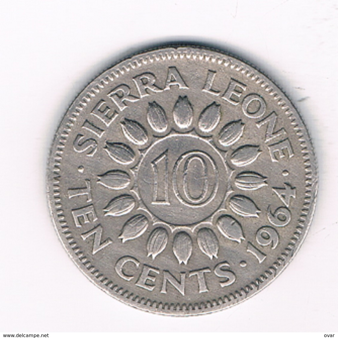 10 CENTS 1964 SIERRA LEONE /3967/ - Sierra Leone