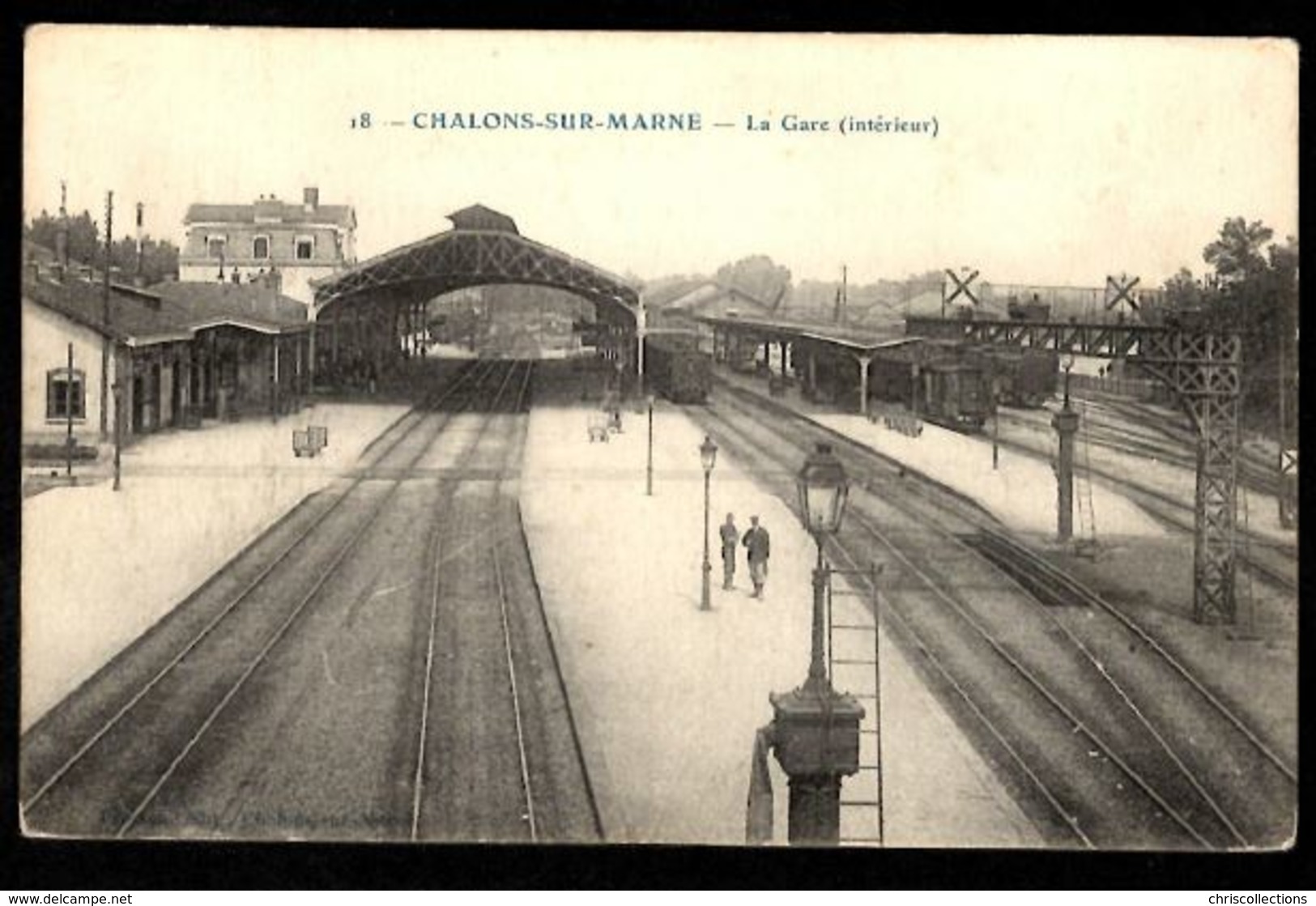 51 - CHALONS SUR MARNE - La Gare Intérieure - Châlons-sur-Marne