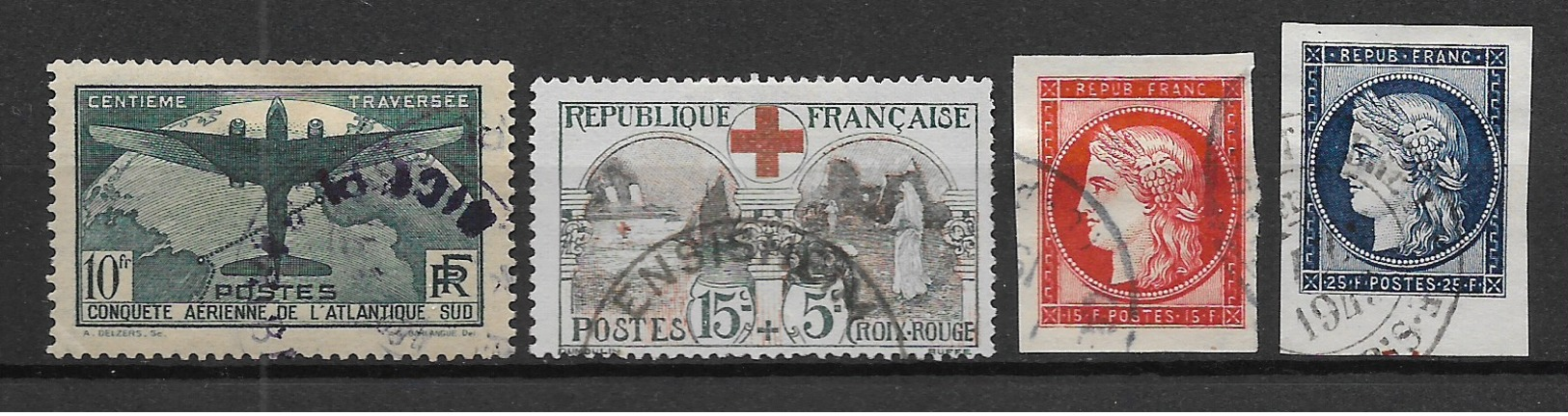 LOT FRANCE OBLITERE - Collections