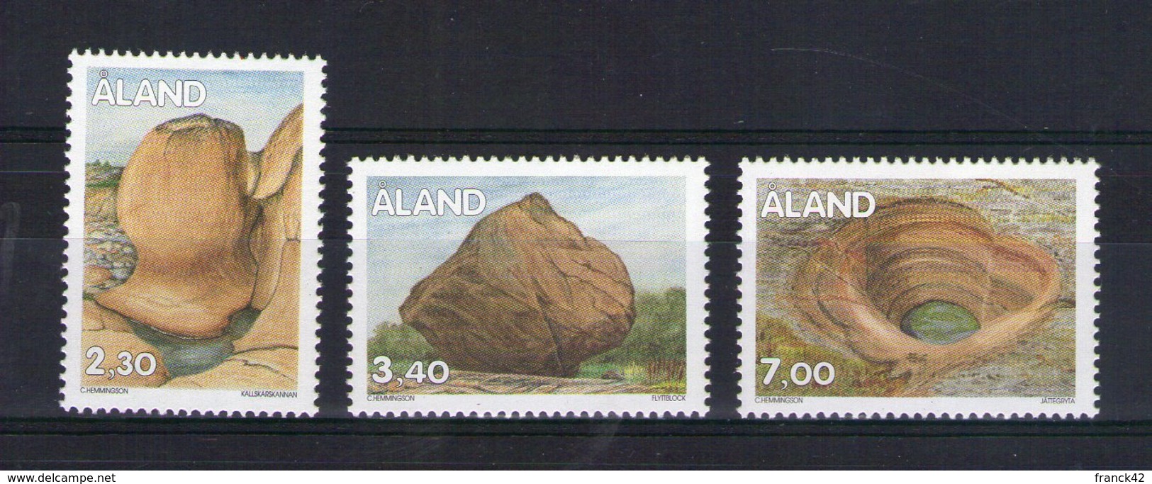 Aland. Phénomènes De La Vie Glaciaire - Aland