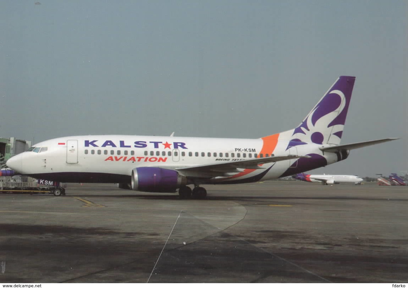 Kalstar Aviation Indonesia B.737-592 PK-KSM At Jakarta - 1946-....: Era Moderna