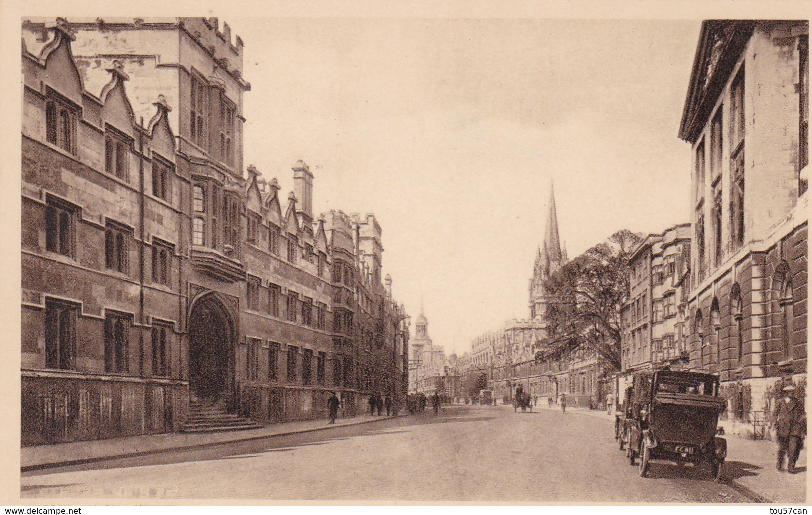 OXFORD - OXFORDSHIRE - ENGLAND -  ANIMATED POSTCARD.. - Oxford